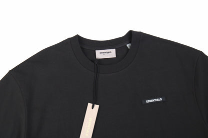 Fear of God Essentials Logo T-Shirt - Black