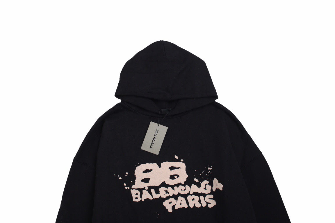 Ba*len*cia*ga graffiti hoodies