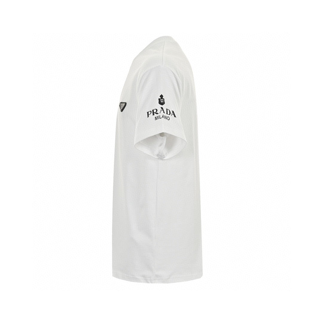 Pra*a logo t-shirt (white)