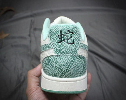 Nike Court Vision Low "White/Green" – Retro Revival