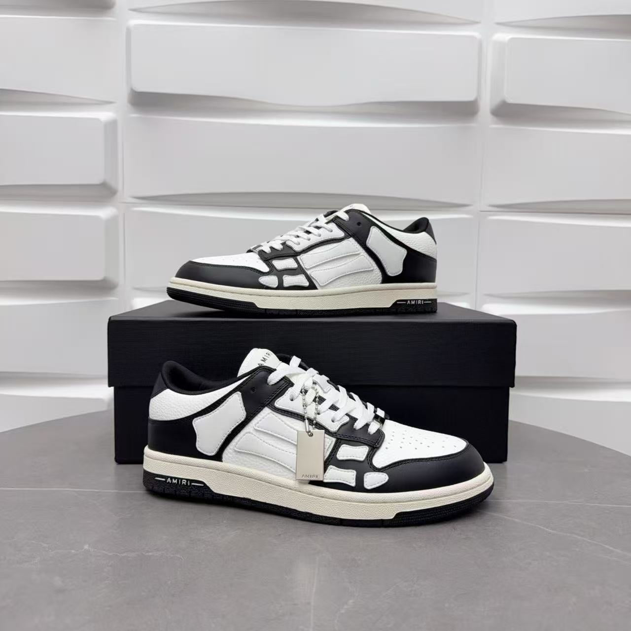 Emil Low-Top "Bone" Deconstructed Sneaker