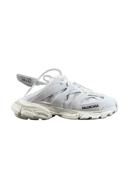 Balenciaga White Mule: Deconstructed Ease
