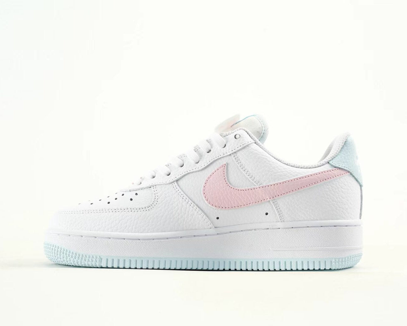 Nike Air Force 1 “White/Pink/Blue” – Fresh &amp; Layered Streetwear Statement