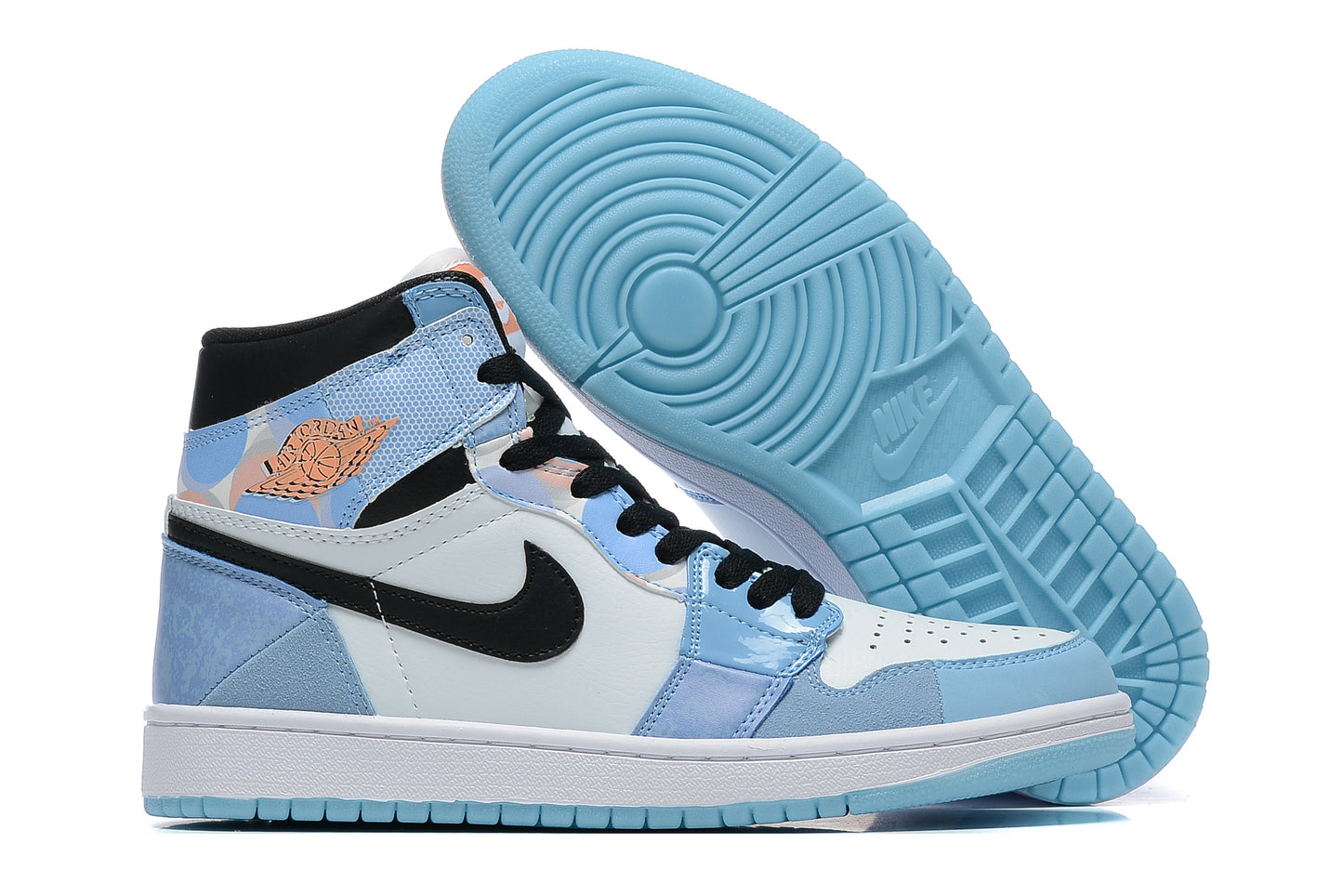 Air Jordan 1 Retro High OG "Blue Sole Spider"