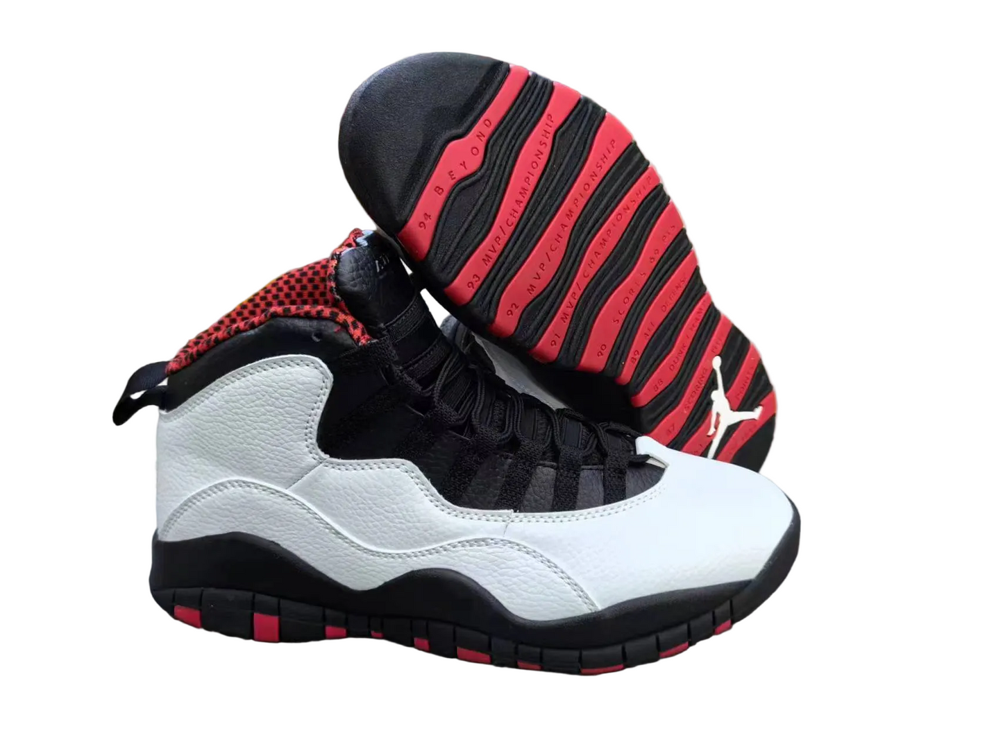 Air Jordan X Retro "White / Black / Varsity Red"