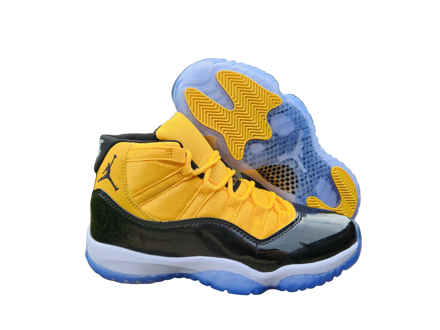 AIR JORDAN 11 RETRO "YELLOW / BLACK / WHITE"