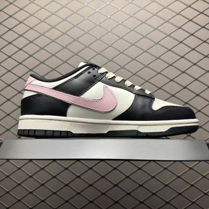 Nike Dunk Low “Black/Pink” – Bold Contrast