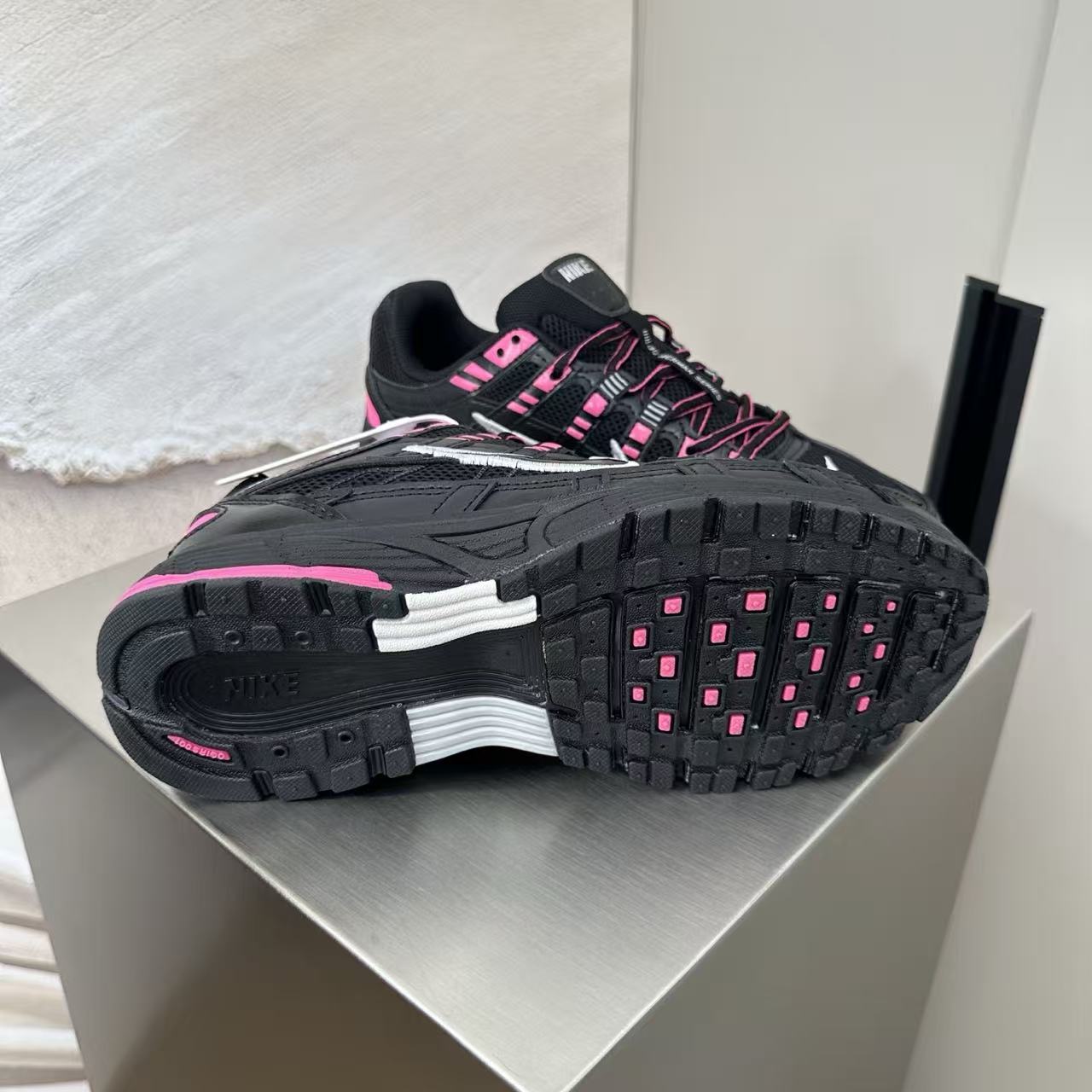 Nike P-6000 "Black/Pink" – Y2K-Inspired Street Style