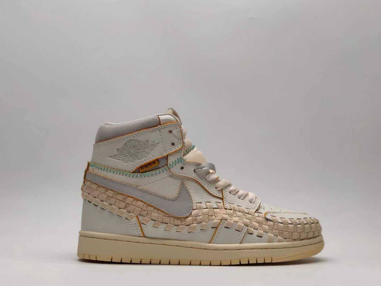 Air Jordan 1 Retro High OG "Woven Grey/White"