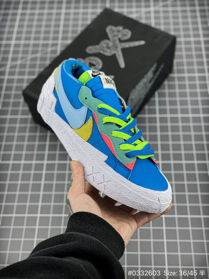 KAWS x Sacai x Nike Blazer"Neptune Blue"