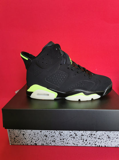 Jordan 6 Black and green