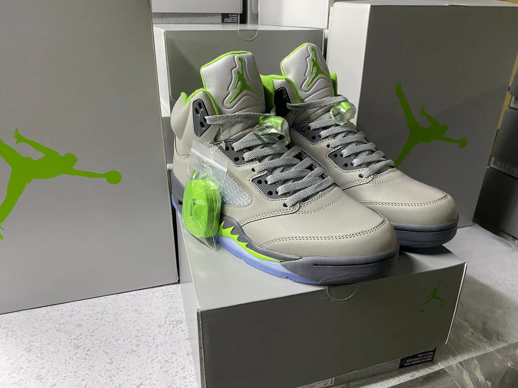 Air Jordan 5 "Green Bean"