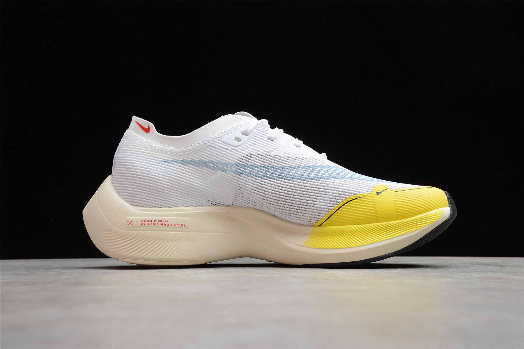 ZoomX Vaporfly NEXT% 2 White and Yellow