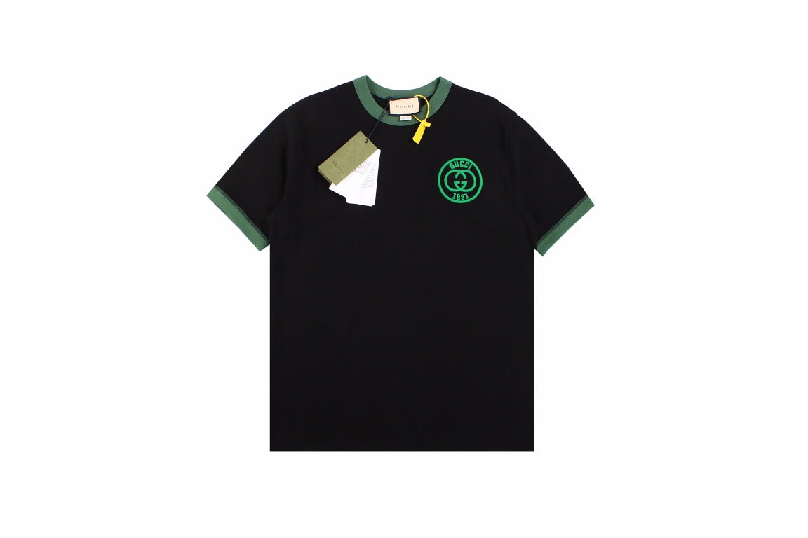 G*u*i polo shirt with embroidered logo