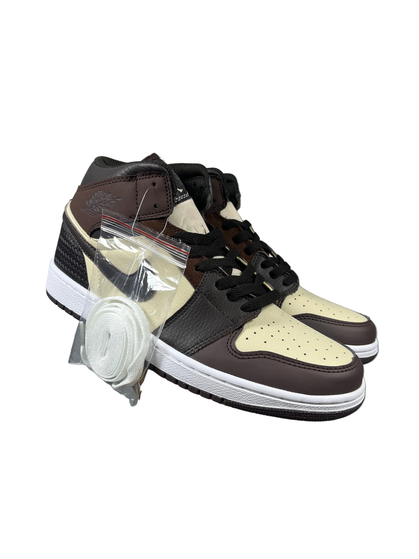 Air Jordan 1 Mid "Brown/Sail/Black"
