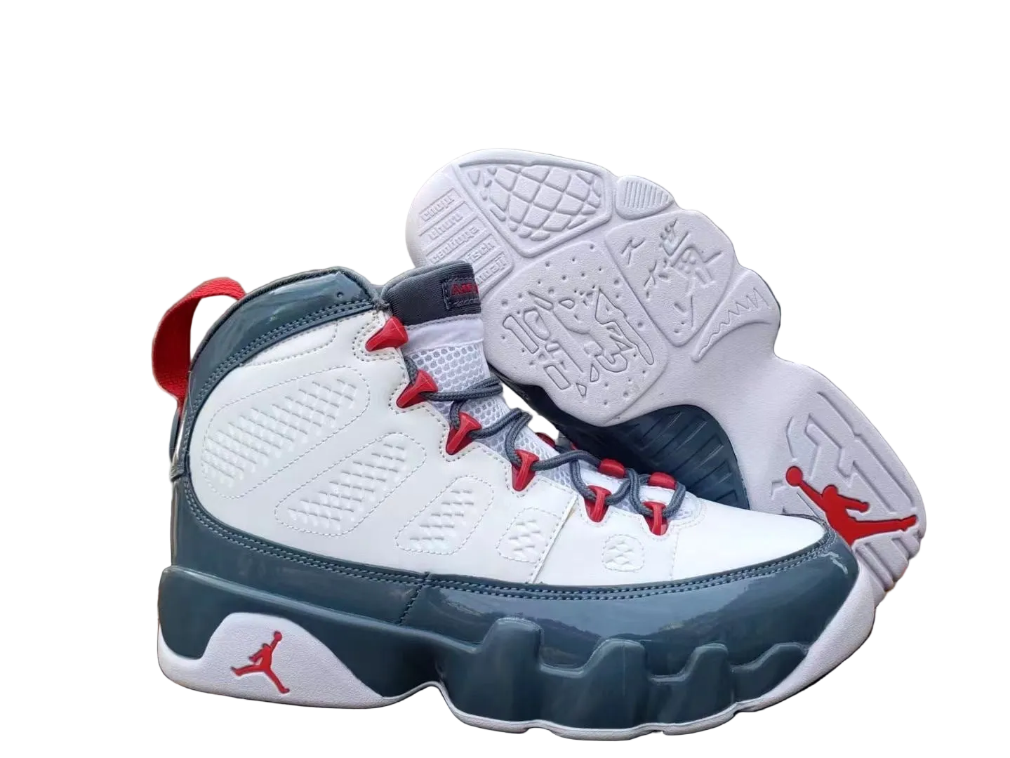 Air Jordan IX Retro "Light Grey / White"