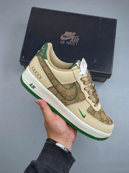 Nike Air Force 1 “Brown/Green” – Earthy &amp; Premium