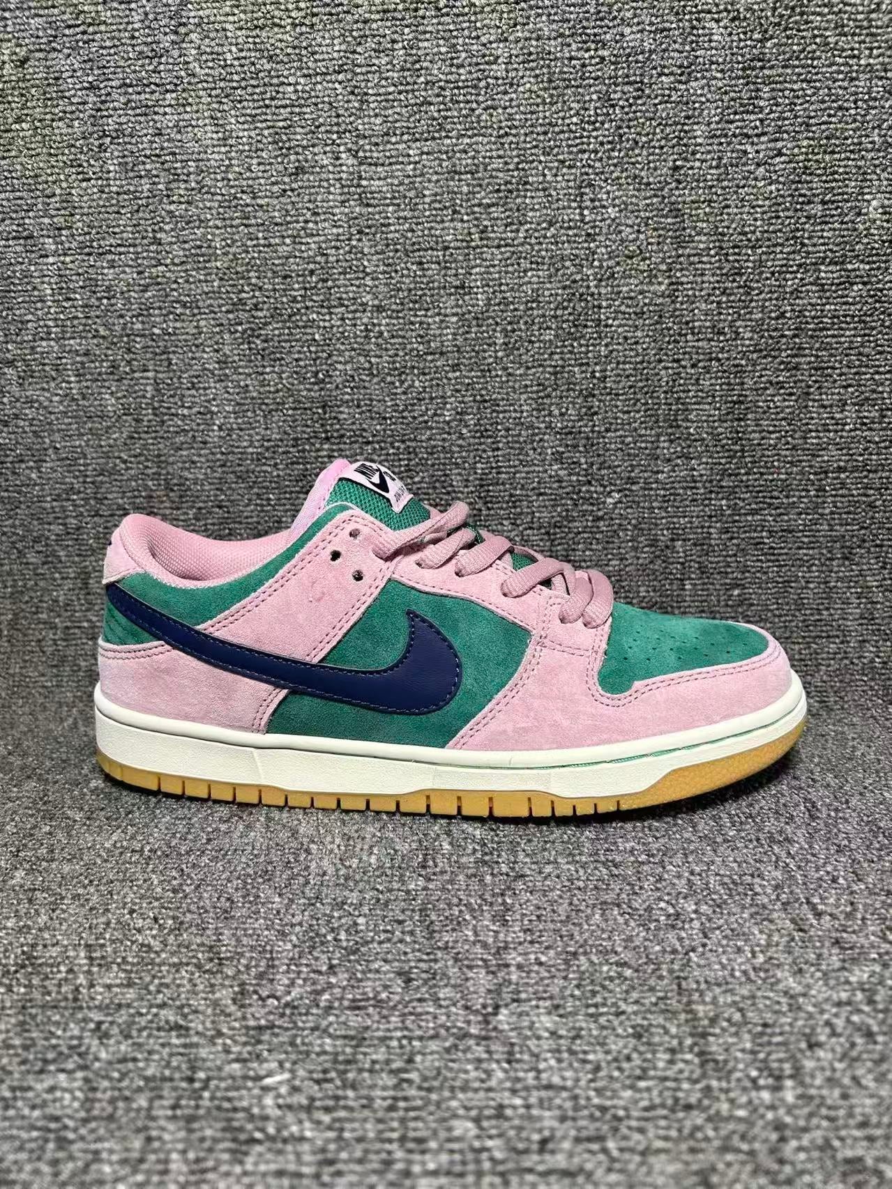 Nike Dunk Low “Pink/Green” – Pastel Play