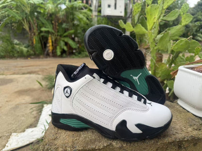 Air Jordan XIV Retro "White / Green Glow"