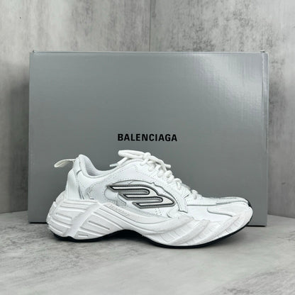 Balenciaga Hamp tons Sneaker in White: Architectural Purity
