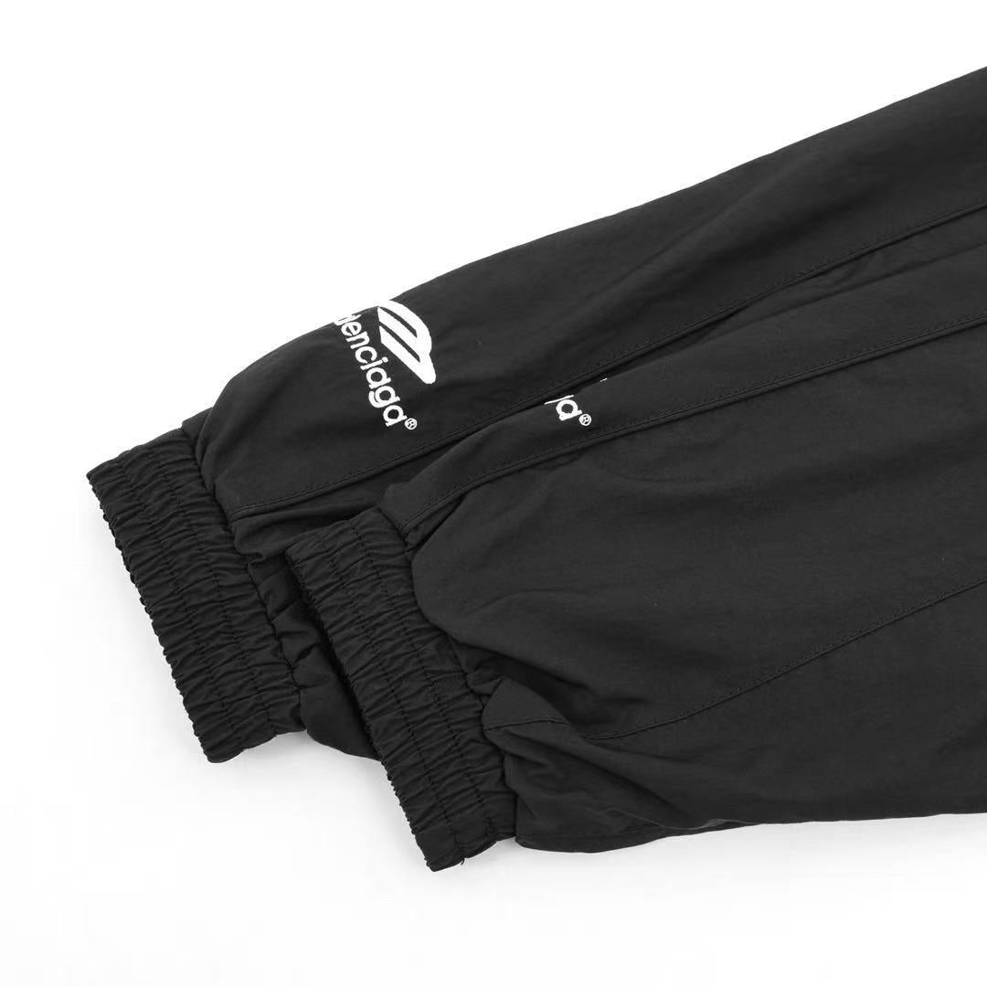 Balenciaga Black Zip-Up Track Jacket
