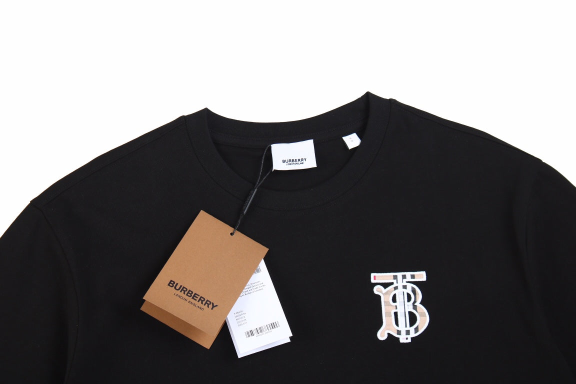 Burberry T-Shirt with Monogram Logo