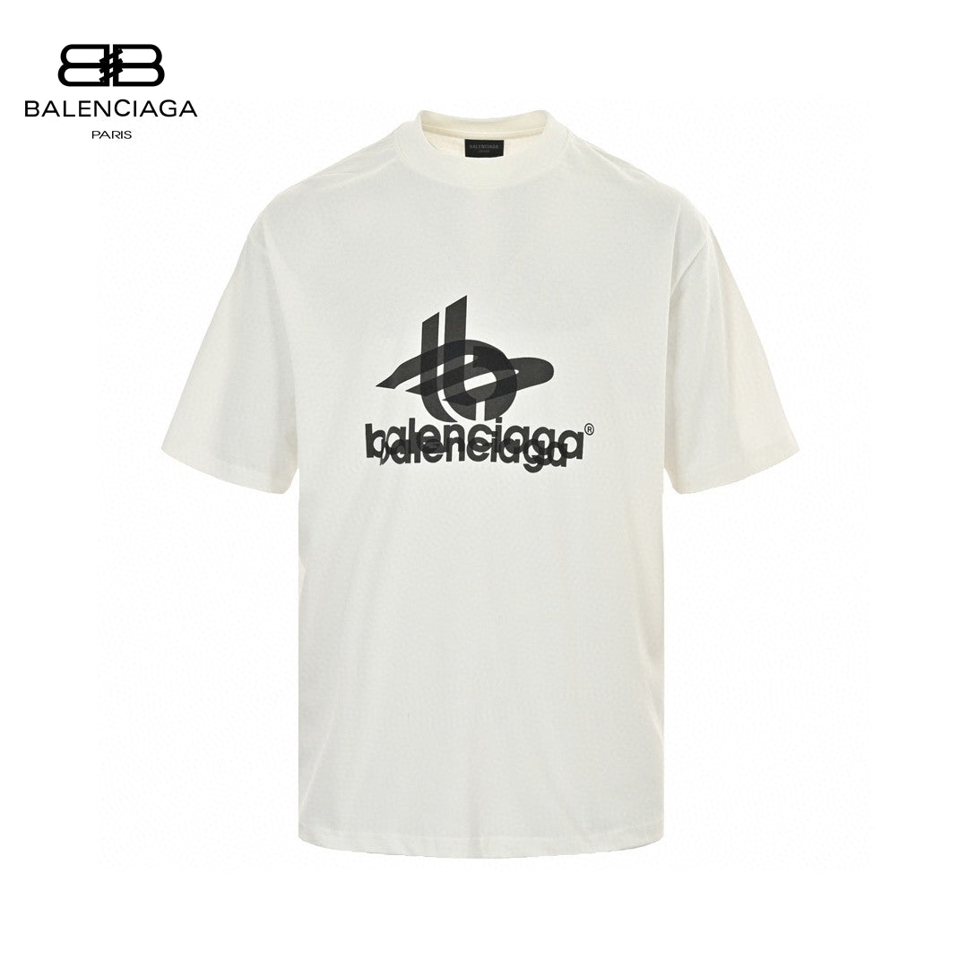 Ba*len*cia*ga t-shirt - overlapping logo