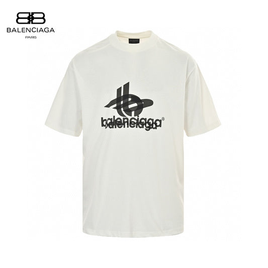 Balenciaga T-Shirt - Overlapping Logo