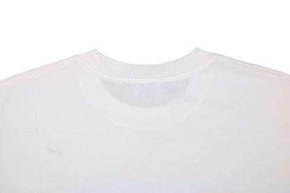 Burberry Knight Print T-Shirt - White and Orange