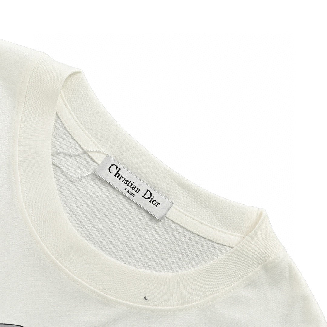 Dior Oversized Logo White T-Shirt