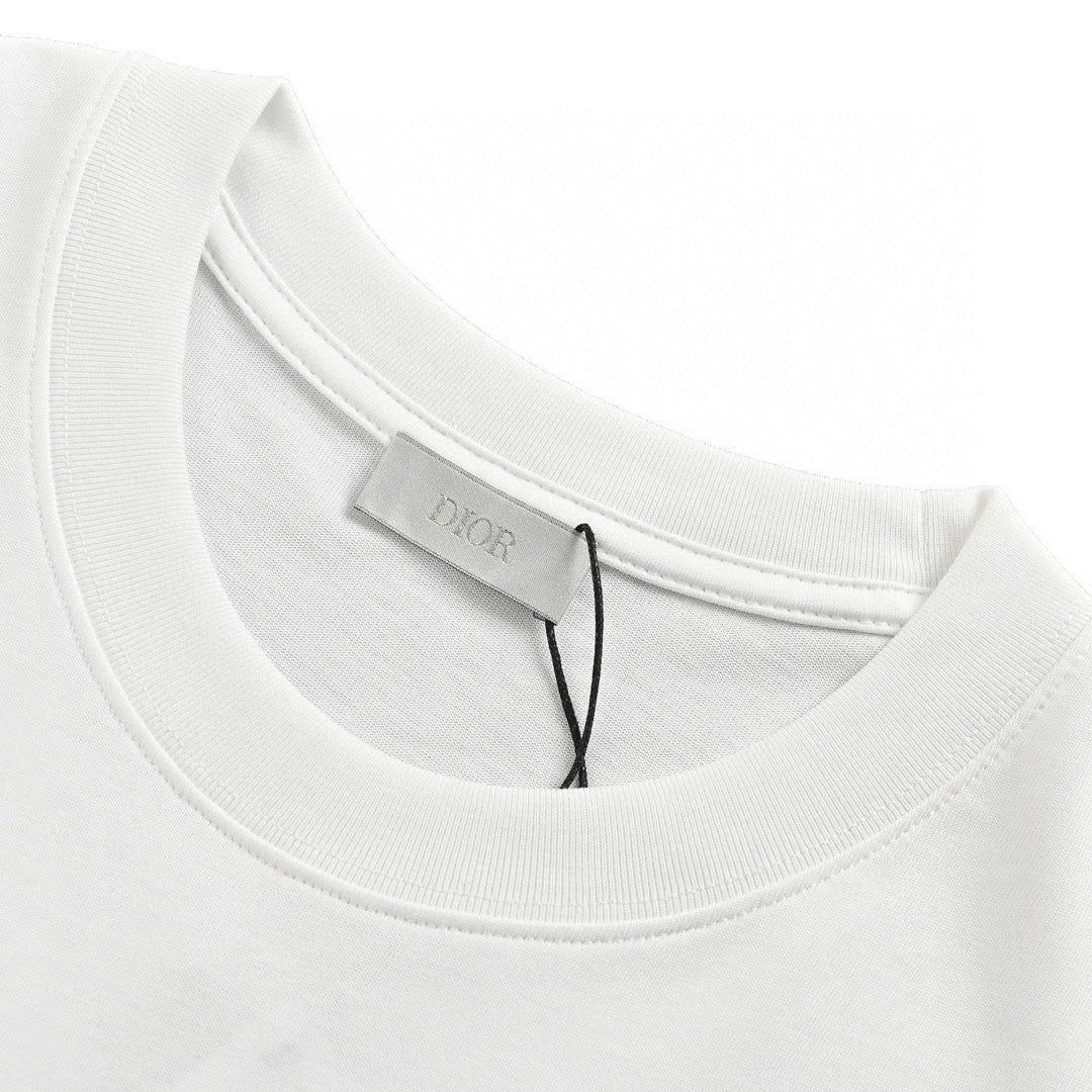 Dior Safety Pin Logo T-Shirt Primereps