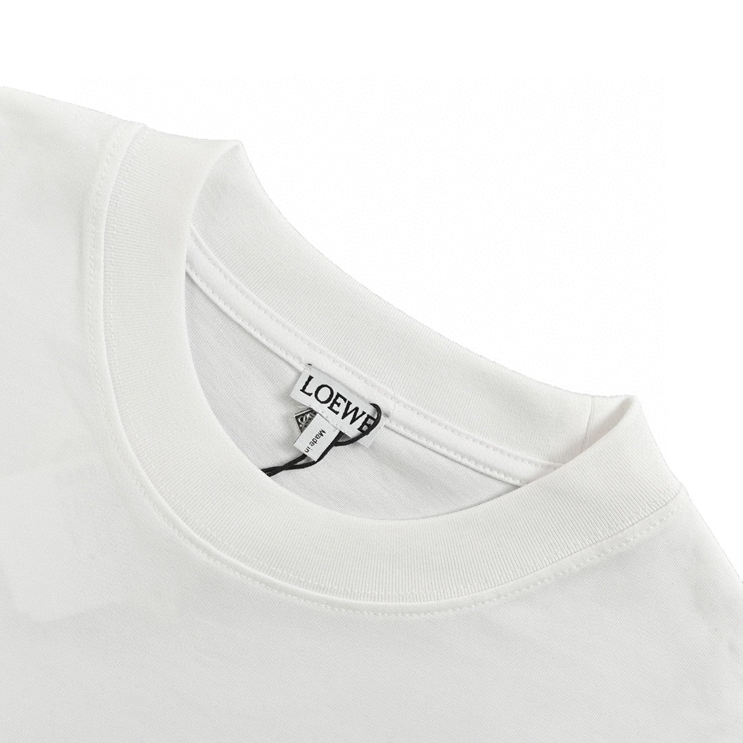 Loewe White Pocket Logo T-Shirt