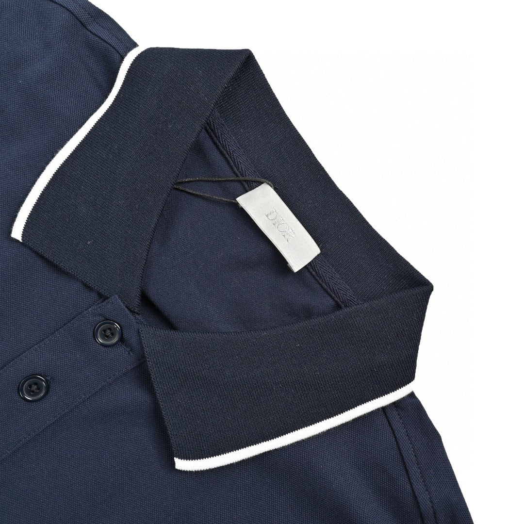 Dior Navy Polo Shirt