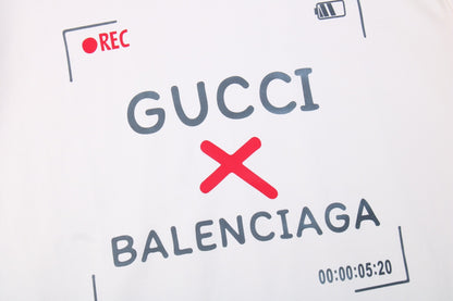 Gucci x Balenciaga Collaboration T-Shirt - White