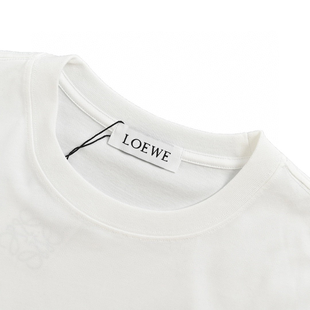 Loewe Graphic Logo T-Shirt (White)