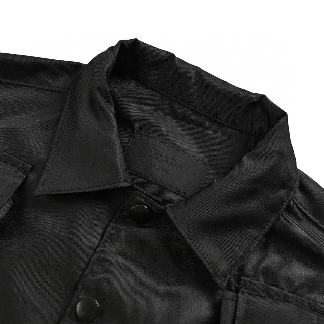 Pra*a military style jacket - black