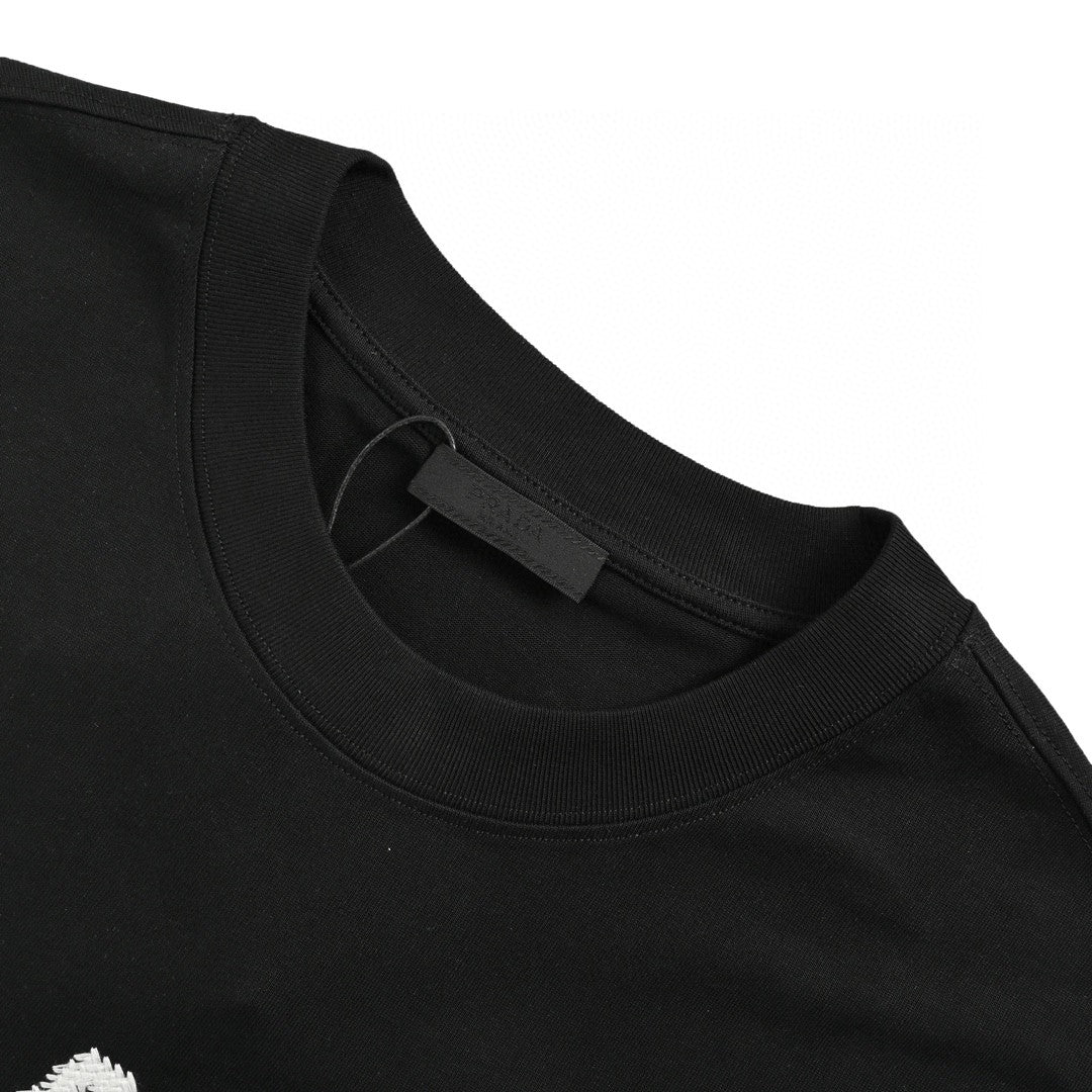 Pra*a milano black emblem t-shirt