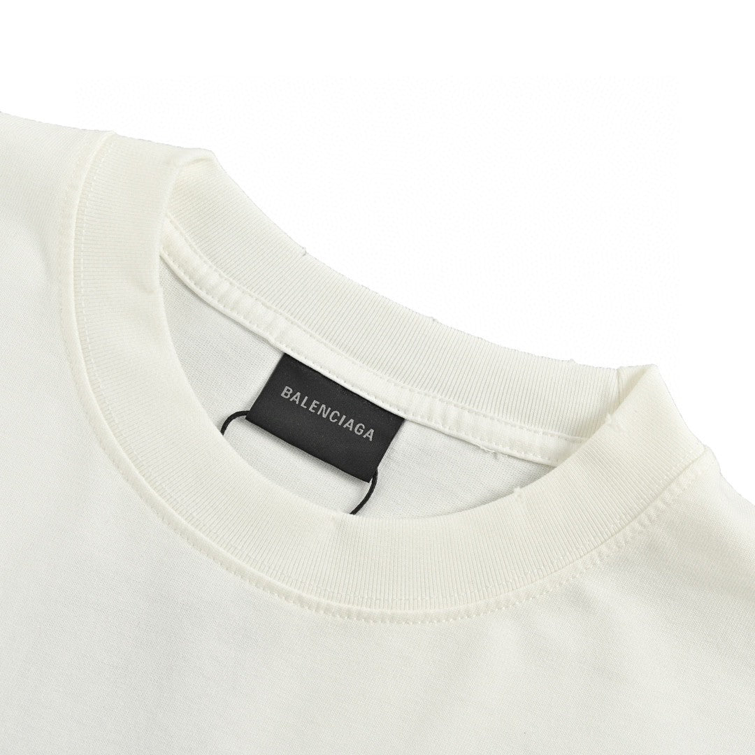 Balenciaga Political Campaign T-Shirt (White)