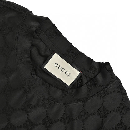 Gucci GG Patterned T-Shirt (Black)