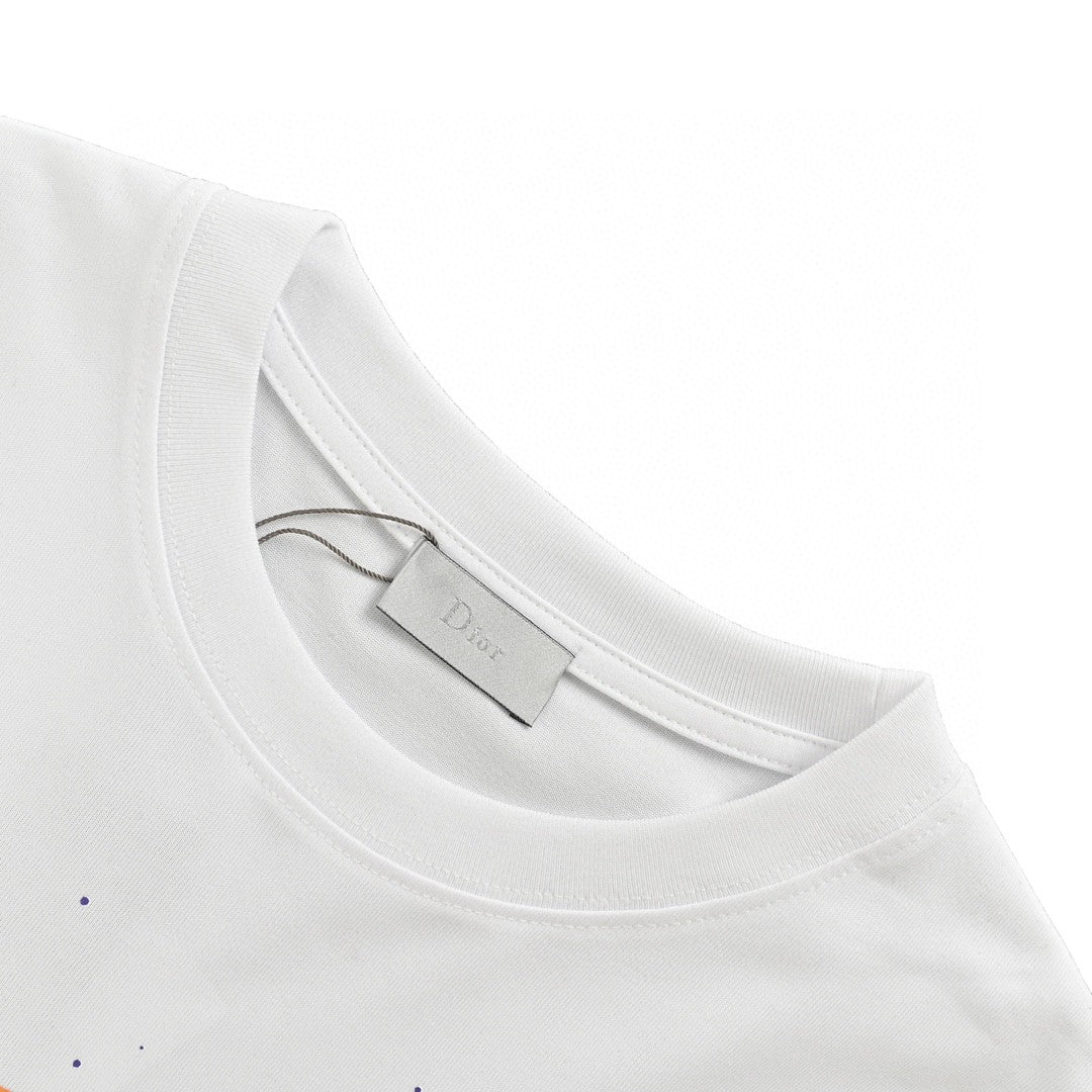 Dior Multicolor Logo White T-Shirt