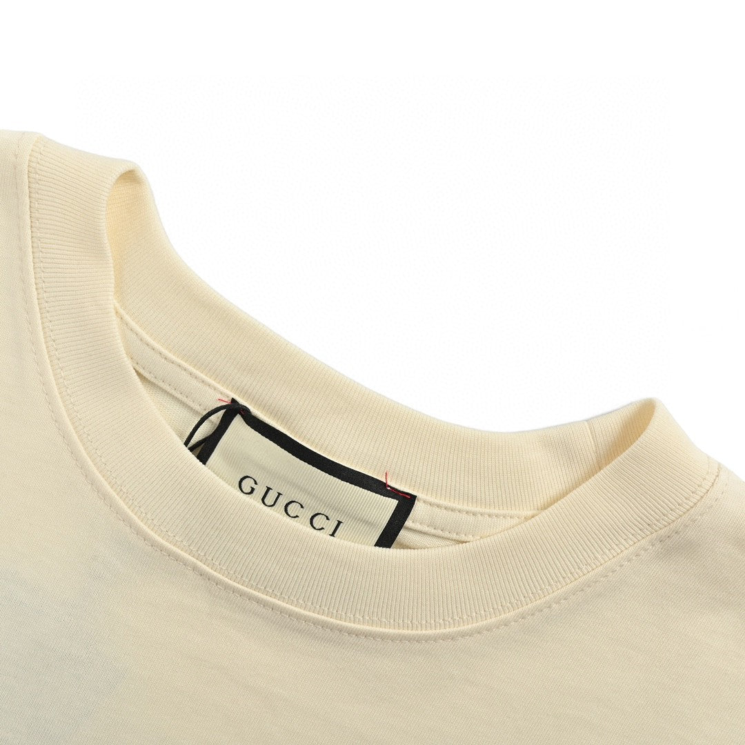 G*u*i vintage logo t-shirt (cream)