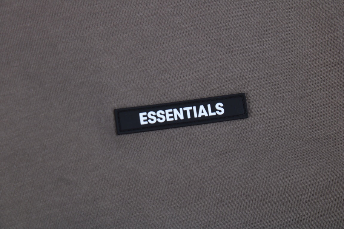 Fear of God Essentials Logo T-Shirt - Taupe