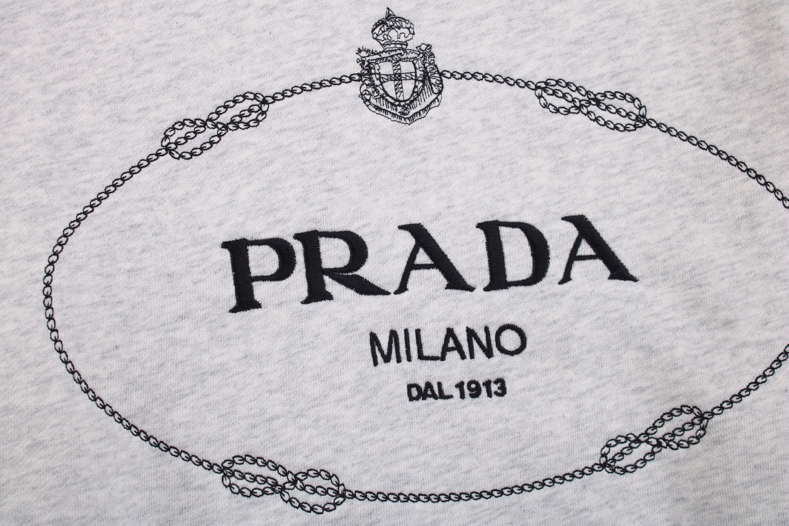 Pra*a milano grey hoodie