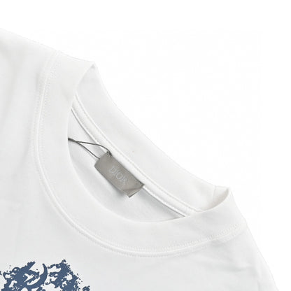 Dior Monogram Motif T-Shirt (White)