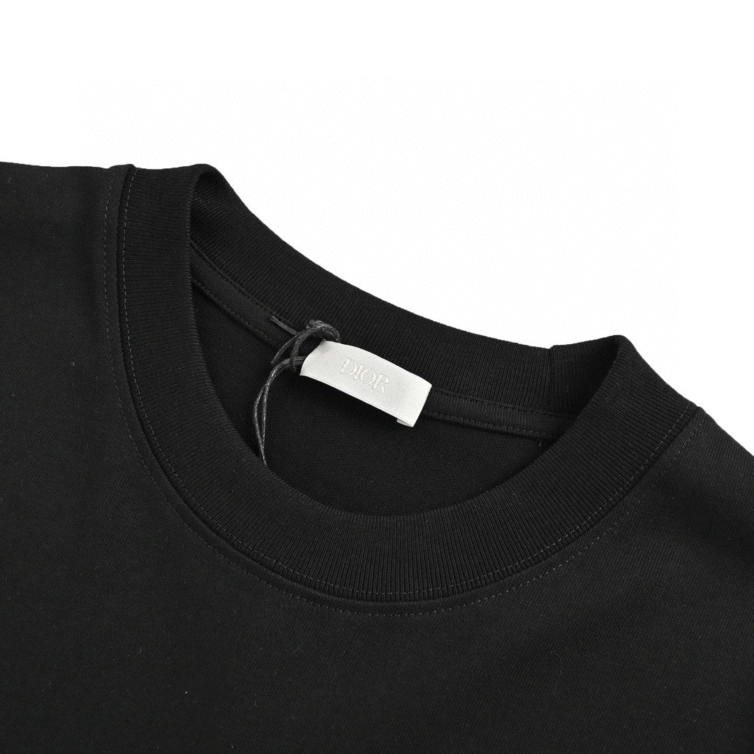 Dior Graffiti Logo T-Shirt in Black