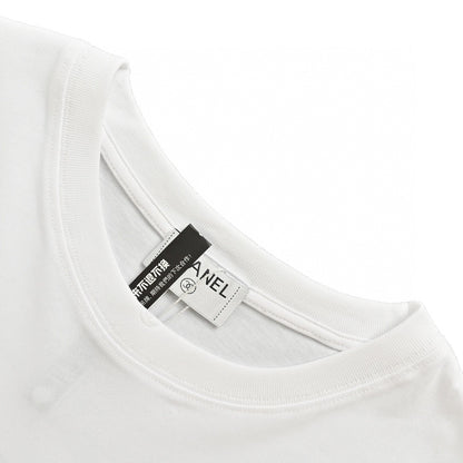 Chanel Classic Logo T-Shirt in White