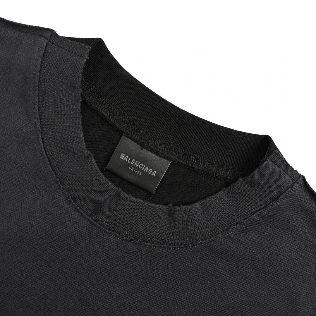 Balenciaga Bold Logo Black T-Shirt Primereps