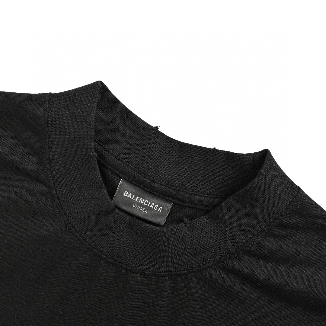 Balenciaga Est. 1917 Crest T-Shirt (Black)