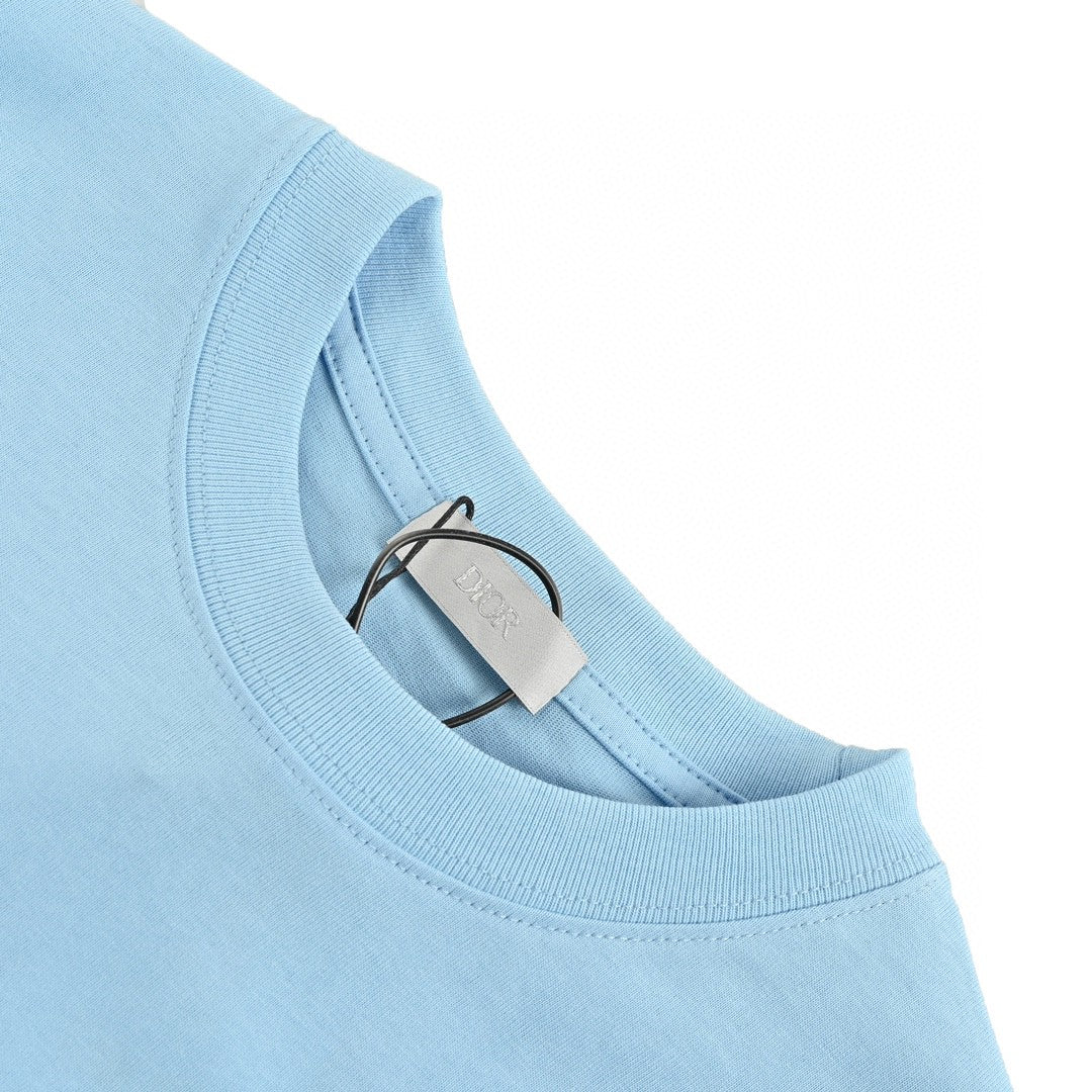 Dior Christian Dior Couture Light Blue T-Shirt