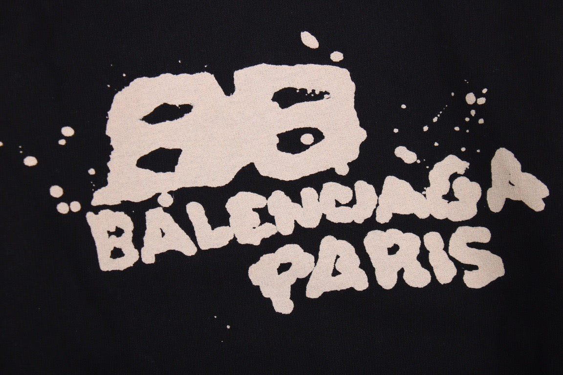 Ba*len*cia*ga graffiti hoodies